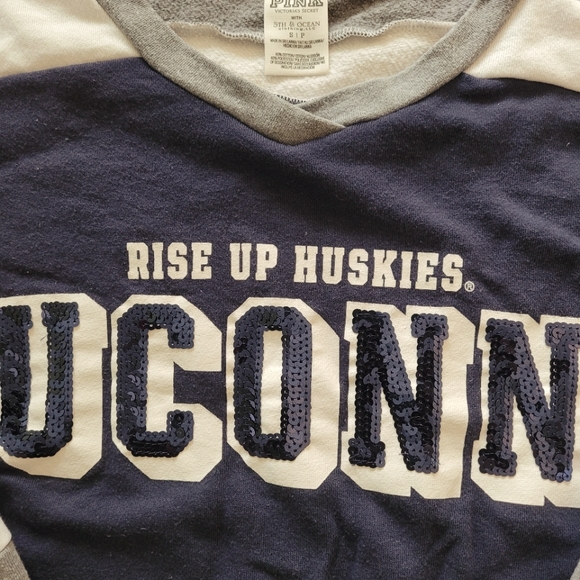 Victoria's Secret Pink Uconn Huskies Sweatshirt - Picture 2 of 3